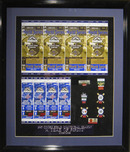 Sports Memorabilia & Collectibles Sports Memorabilia & Collectibles Coors Field Inaugural Season Tickets and Pins - Framed